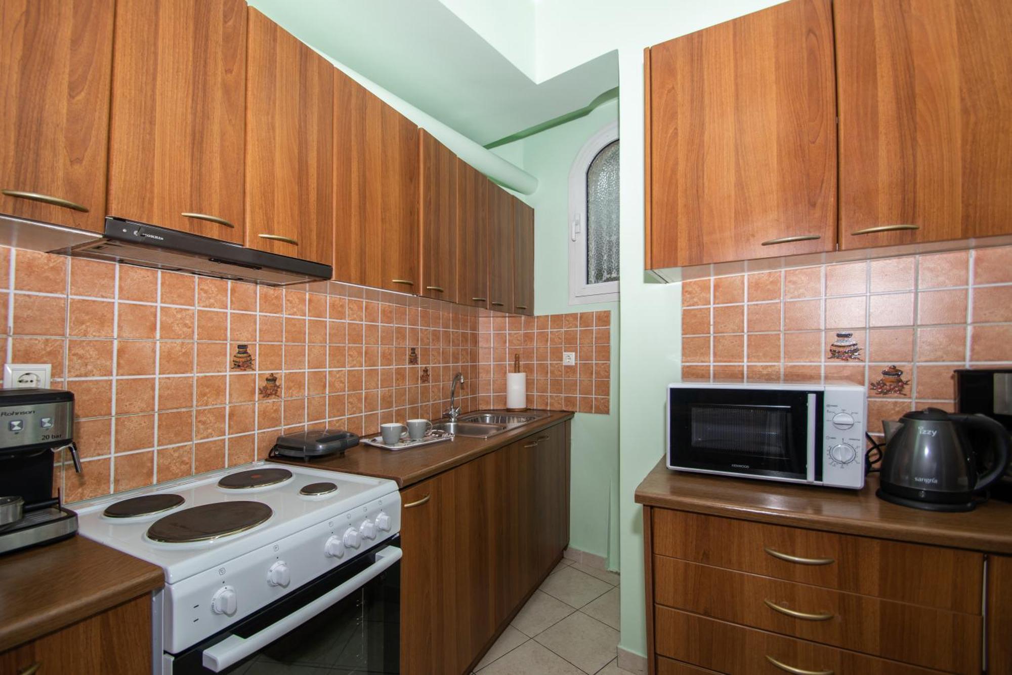 Апартаменты Coconut Tree House With Port View Закинтос Экстерьер фото